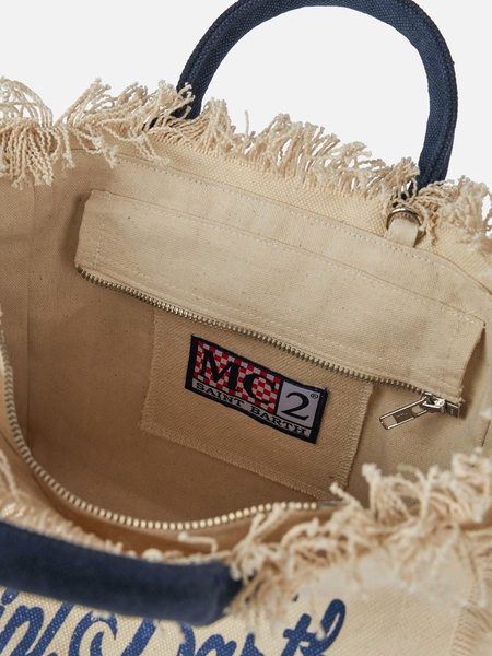 Off-white Cotton Canvas Colette Handbag