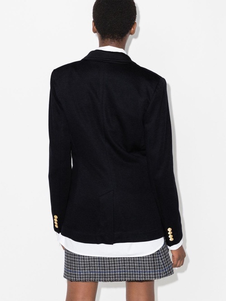 Polo Ralph Lauren Logo Embroidered Double-Knit Blazer