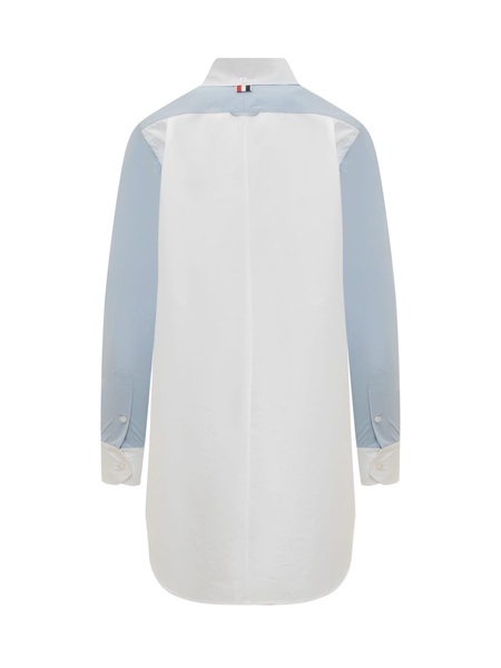 Thom Browne Twist Detailed Button-Up Shirt