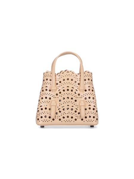 Alaïa Women Mina 16 Vienna 'Micro Tote Bag