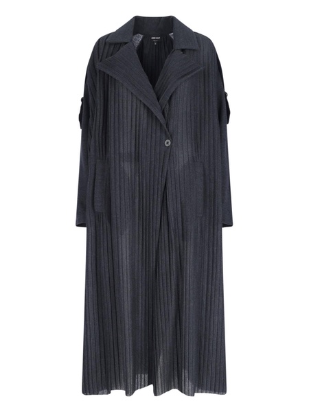 Pleated Trench Coat