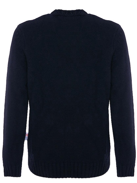 Blended Cashmere Sweater Bombardino Ski Club Embroidery