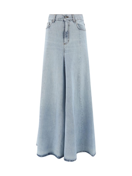 Serenity Stromboli Denim Skirt