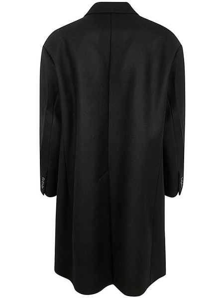 Long-sleeved Straight Hem Coat