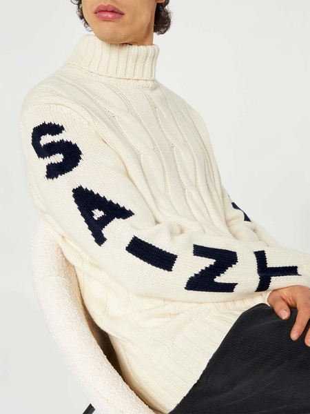 Turtleneck Braided Sweater Saint Moritz