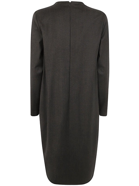 Noale Round Neck Tunic Long Sleeves Dress