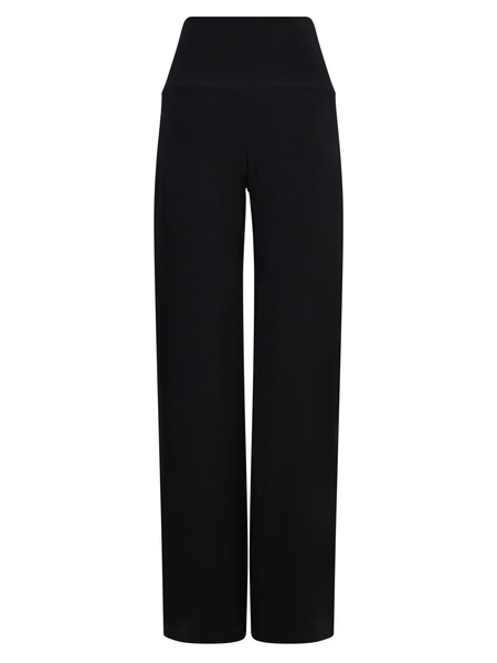 Straight Leg Black Trousers