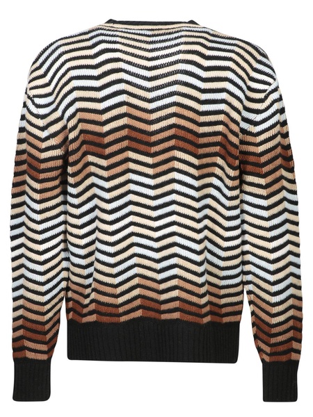 Missoni Macro Zigzag Knitted Cardigan