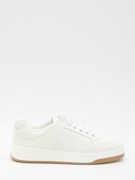 SAINT LAURENT Men's Leather Perforated Sneakers - SL/61 Design