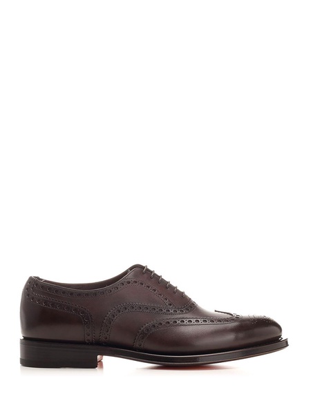 Leather Oxford Brogue Lace-up