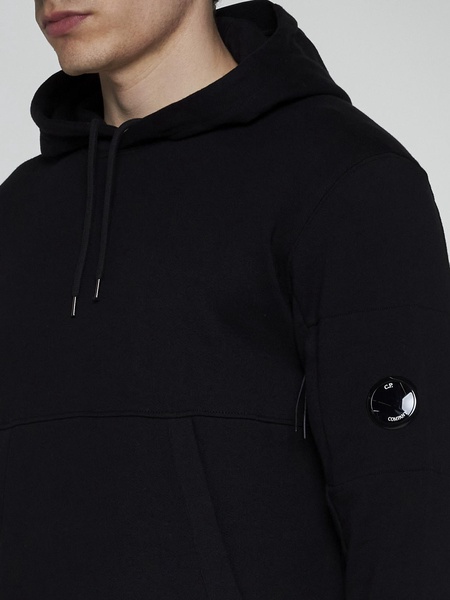 Logo-plaque Cotton Hoodie