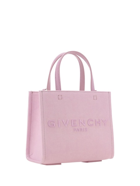 Mini G embroidered-logo tote bag