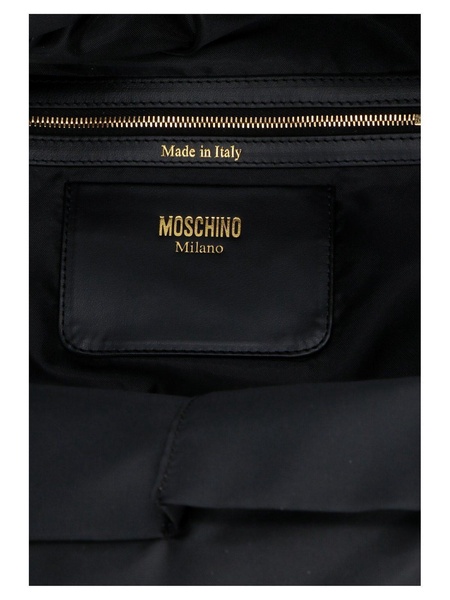 Moschino Quilted Small Backpack