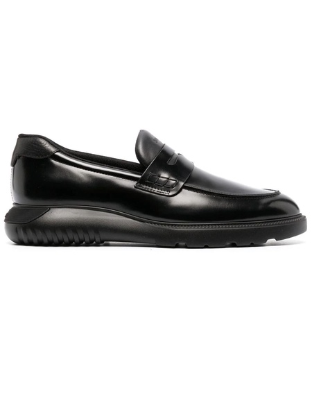 Hogan Flat Shoes Black