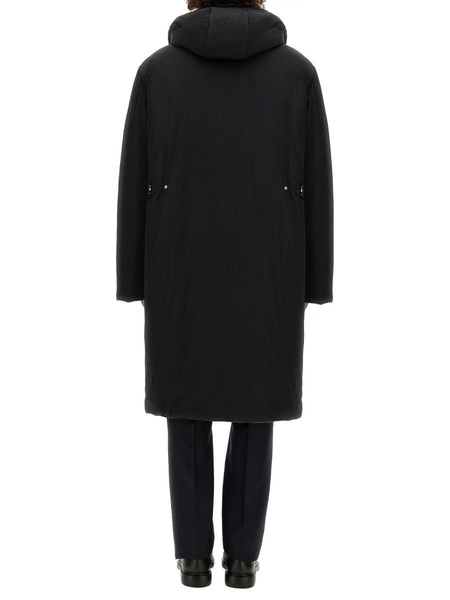 Thom Browne Long Sleeved Hooded Padded Coat