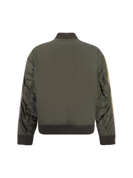 Marni Contrast Back Twill Bomber Jacket