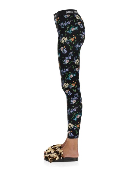 Leggings With Logoed Band