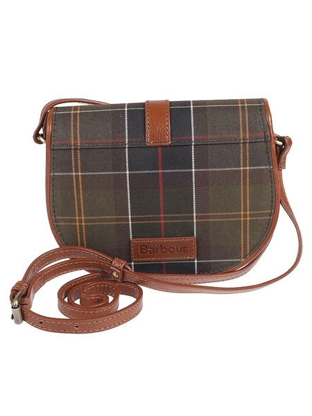 Katrine Checked Crossbody Bag