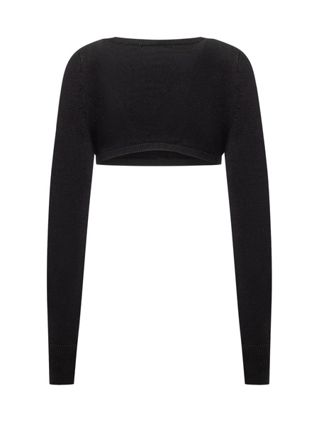 Marine Serre Ultra Cropped Sweater