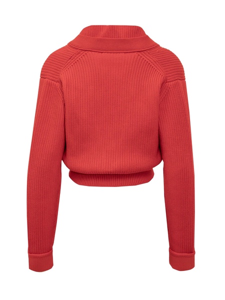 Victoria Beckham Vb Cropped Cardigan