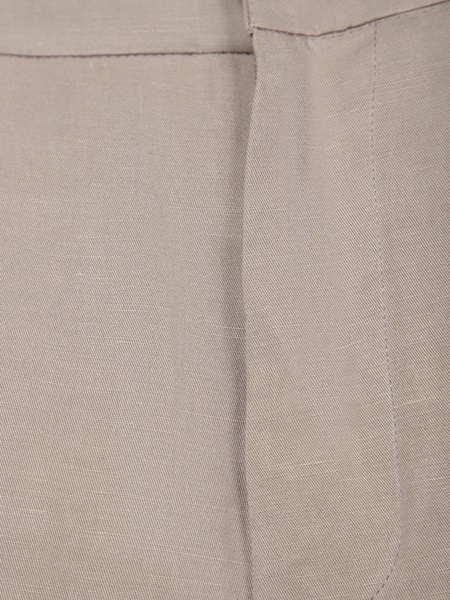 Beige Linen Pants