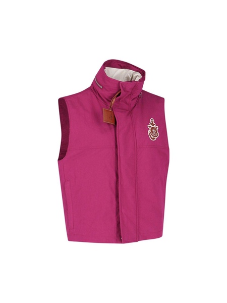 Moncler X Jw Anderson Logo Patch Sleeveless Jacket