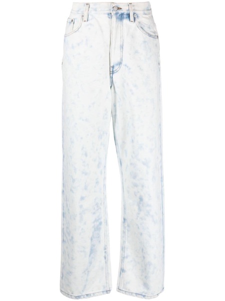 Dries Van Noten Faded-Effect Wide-Leg Jeans