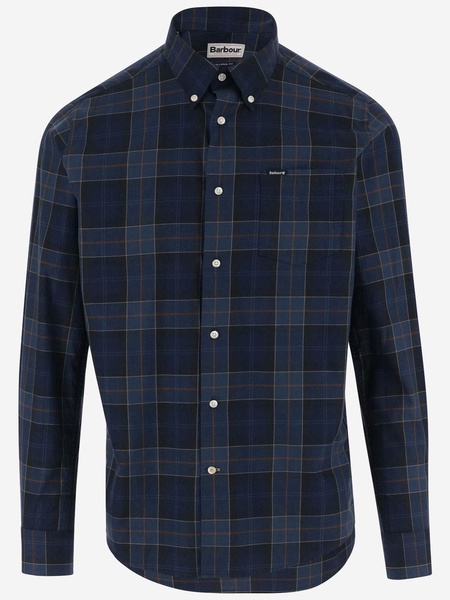 Barbour Cotton Shirt With Check Pattern