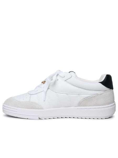 'palm Beach University' White Leather Sneakers