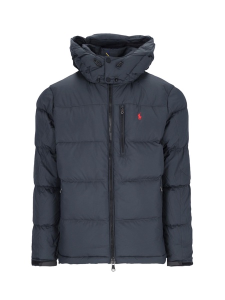 Logo Short Down Jacket