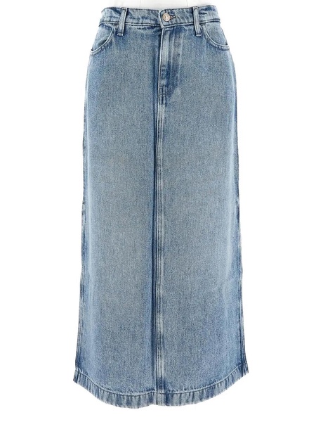 Midi Denim Skirt