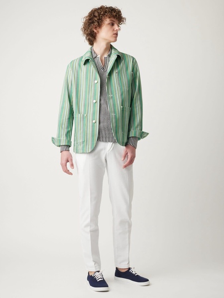 Aassalonne Striped Work Jacket