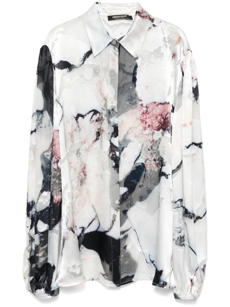 Marble-printed Shirt