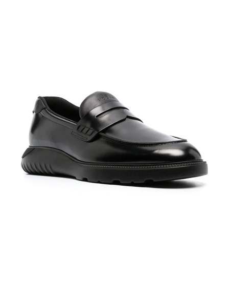 Hogan Flat Shoes Black