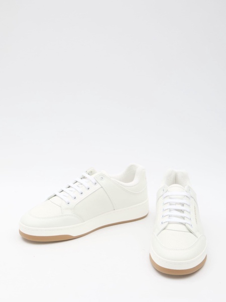 SAINT LAURENT Men's Leather Perforated Sneakers - SL/61 Design