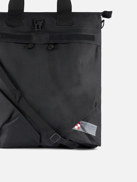 Canvas Black Backpack Helmut