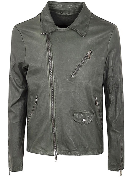 Eco Sheepskin Biker Jacket