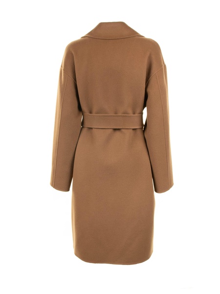 Women's Tobacco Coat With Belt