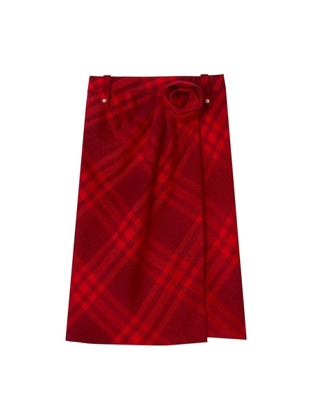 Burberry skirt in Check pattern wool