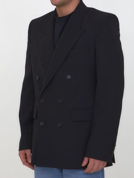 Slim Fit Double-breasted Jacket