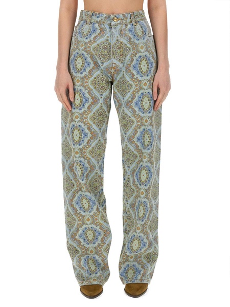 Etro Jeans Con Stampa Paisley