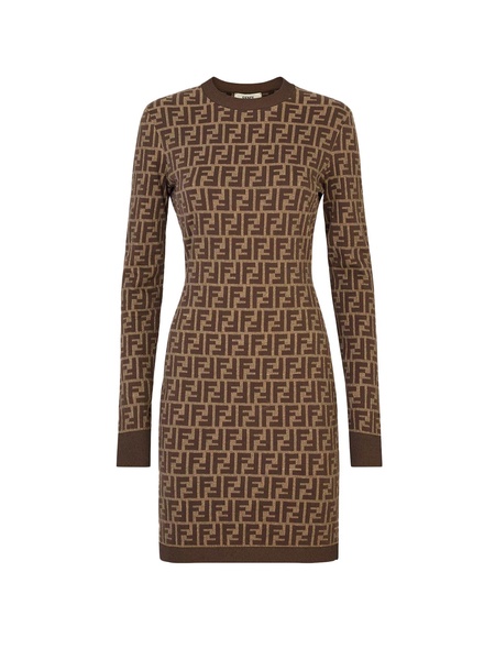 Fendi Woman Fendi Woman Brown Dresses