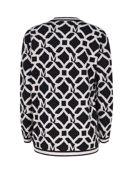 'S Max Mara V-Neck Long-Sleeved Cardigan