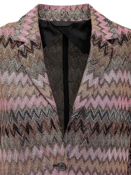 Missoni Blazer With Zig Zag Pattern