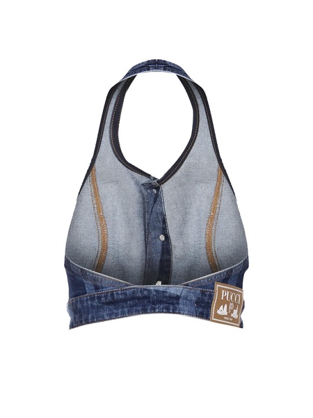 Denim Crop Top