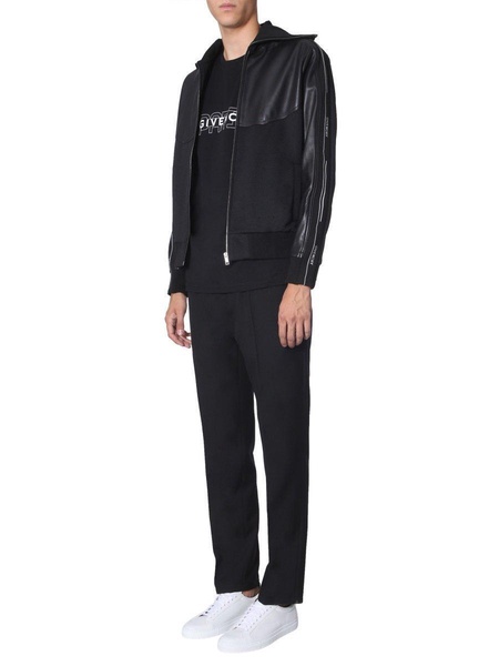 Givenchy Logo Tape Panelled Jacket