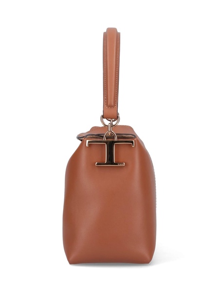 Tod's Logo-Plaque Top Handle Bag