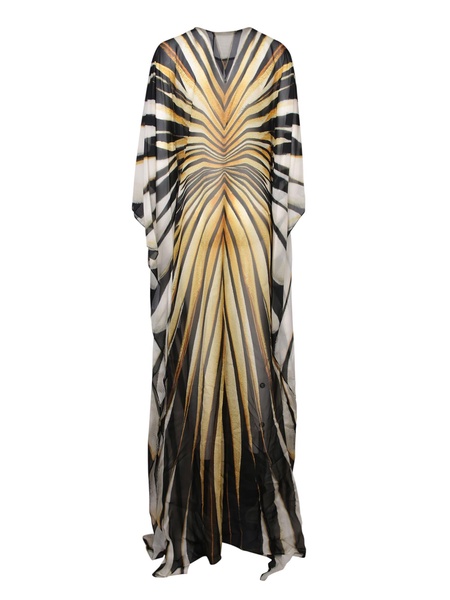 Ray Of Gold Gold Kaftan Dress