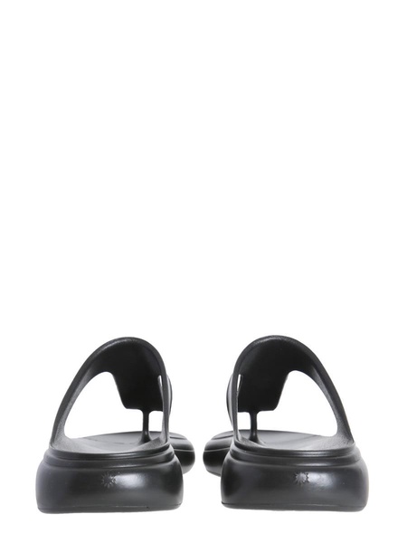 Stuart Weitzman Stuflex T-Strap Slide Sandal