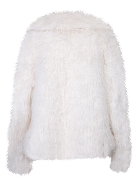 White Faux Fur Jacket